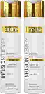 Kit Escova Progressiva Infusion Therapy Toplife Profissional 2x300ml