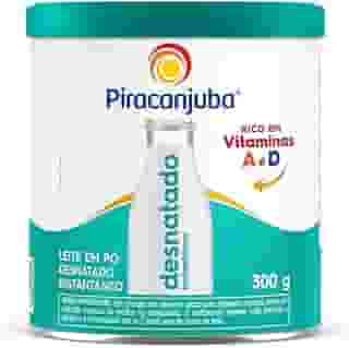 Leite em Pó Desnatado Instantâneo Piracanjuba Lata 300g