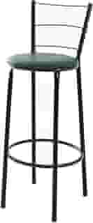 Kit 2 Banquetas 3 Arames Para Cozinha, Balcões e Áreas Externas (Preto)