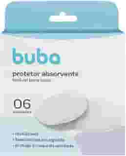 Buba Kit Protetores Absorventes P/Seios Lavaveis Buba Branco