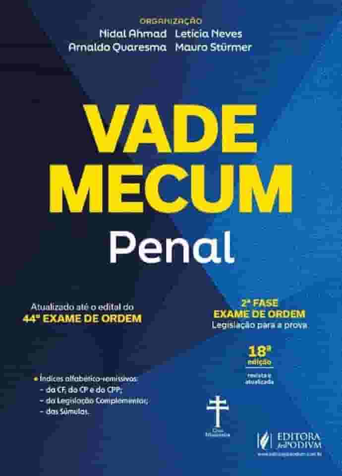 Vade Mecum Penal - 44º Exame de Ordem - 18ª Edição (2025)