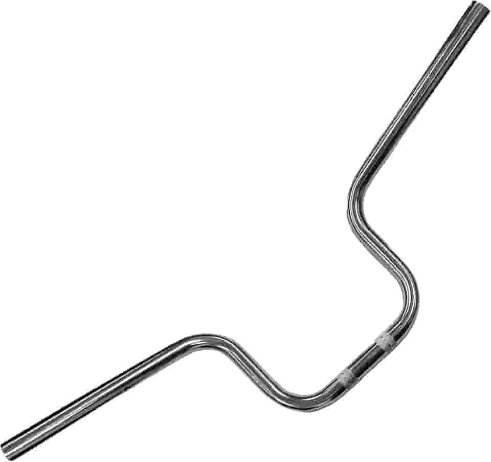 Guidão Curvo de Titânio Reforçado – Para Moto e Bicicleta, Design Ergonômico, Leve e Esportivo JustGoFit