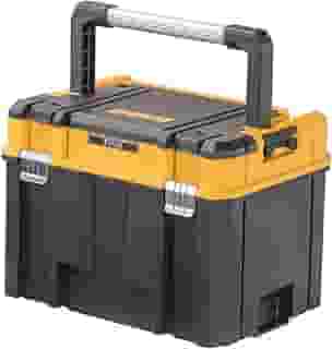 Dewalt Caixa de Ferramentas TroughSystem, Organizador com Espaço Profundo e Cabo Longo para Transporte, com Sistema de Ajuste de Módulos, Modelo DWST17814