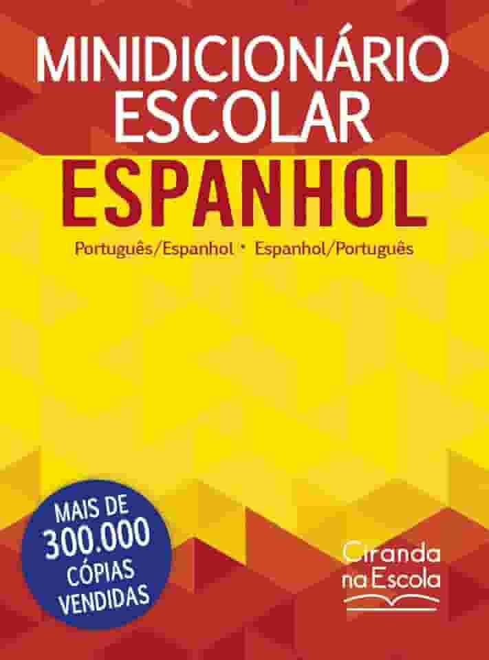 Ciranda Cultural Minidicionário escolar Espanhol (papel off-set): Português - Espanhol, Laranja