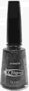 Big Universo Esmalte Metálico Preto Platinada