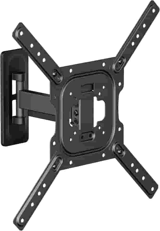 Suporte de TV GPlus+ para a maioria das TVs de 23-65 polegadas, suporte de parede de TV premium de movimento completo com design central perfeito em suporte articulado de pino único VESA máximo 400 x