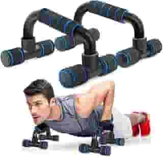 Suporte Flexão De Braço Fixo Barra Apoio Push Up Fit Pilates