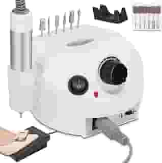 127 V Motor de Unha, Lixa de Unha Eletrica, 127V, Lixa Eletrica para Unhas, Lixadeira de Unha, Motor Porquinho, Lixadeira Motor Elétrica Unha Profissional com Pedal para Unhas Nail Drill Profissional