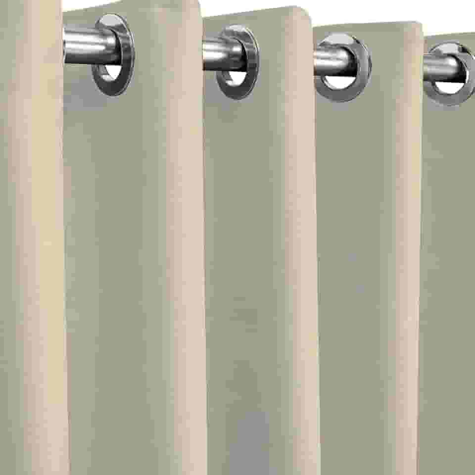 Cortina Blackout/Blecaute Em Tecido Corta Luz Para Sala, Quarto e Escritorio 3,00M x 2,50M | Admirare (3,00M X 2,50M, Bege Claro)