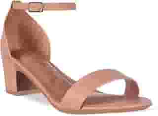 Sandalia Feminia Salto Baixo Grosso Bloco Confort Confortavel - A3.25