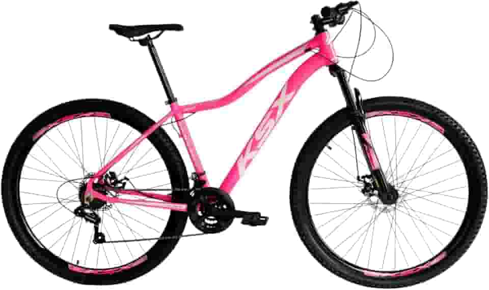 Bicicleta Bike Aro 29 MTB Aluminio KSX SD7 24V Câmbios Especiais Marchas Index Cabeamento Interno Feminina