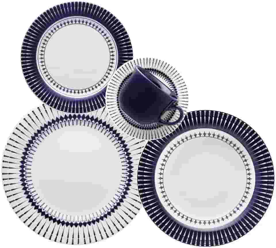 Aparelho de Jantar e Chá 20 peças Donna Colb