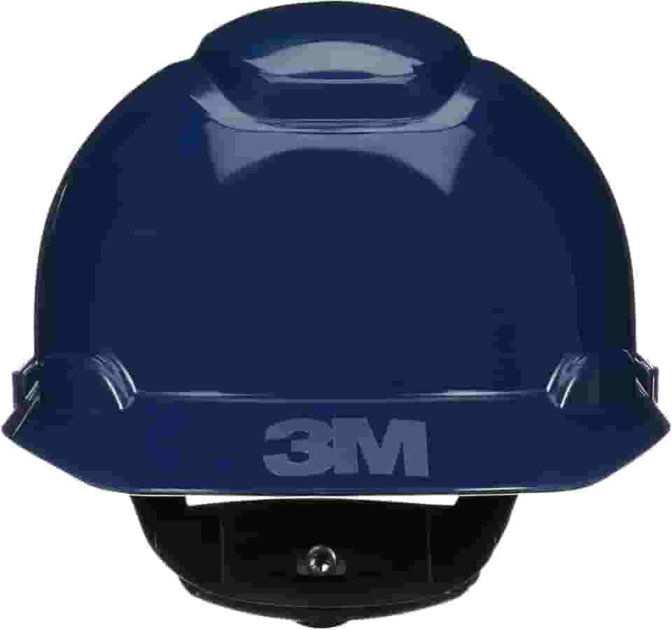 3M, Capacete de Segurança H-710, Secure Fit com Suspensão de Catraca e Sensor UV - Azul Escuro