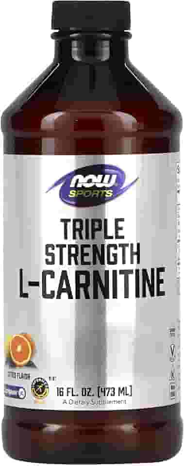 NOW Foods L-Carnitina Líquida 473 ml Importado