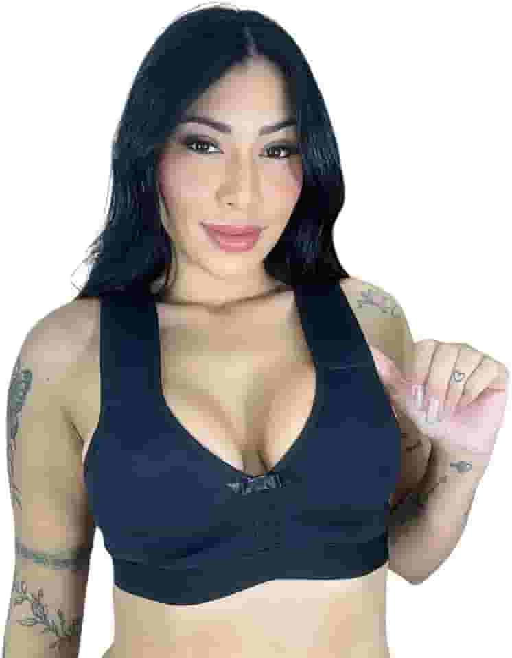 Sutiã Plus Size com Alças Acolchoadas de Espuma Super Reforçado Sustentação M ao 54 Cléo