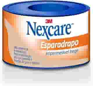 Nexcare, 3M, Esparadrapo Impermeável, Bege, 25mm x 3m