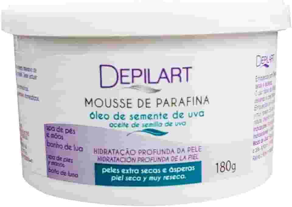 Mousse de Parafina 180g - Óleo semente de uva DEPILART