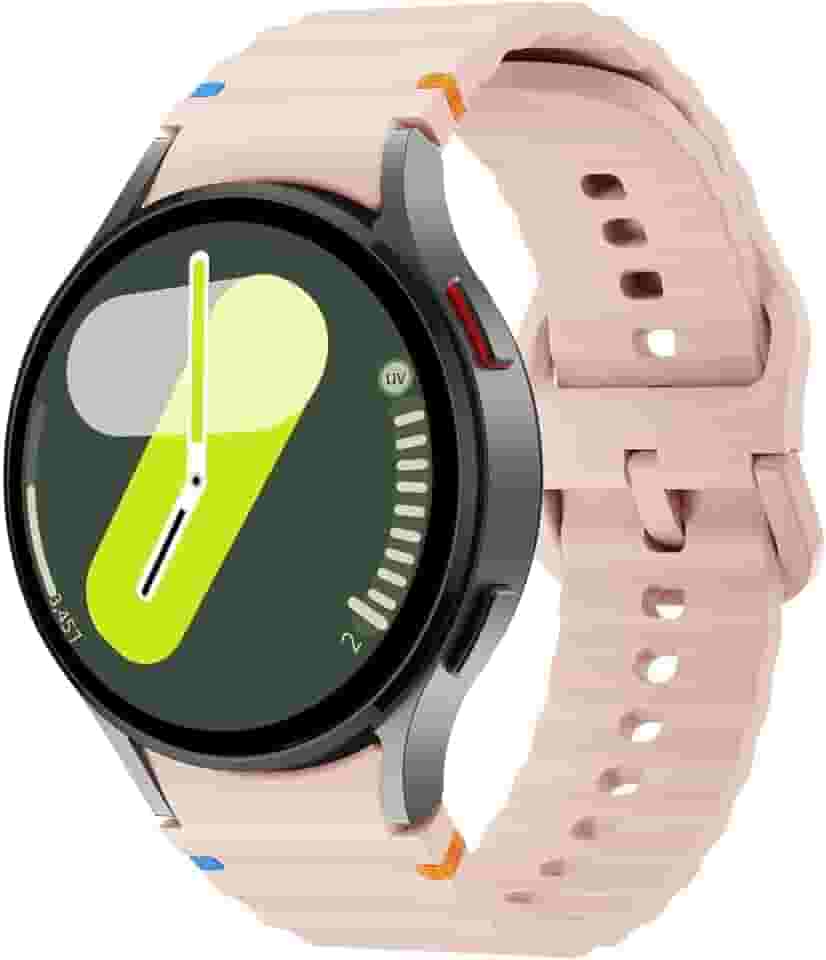 Pulseira para Galaxy Watch 7 40 e 44 mm de Silicone Premium - Compatível com Samsung Galaxy Watch 4, 5, 6, 7 e FE - FD Acessórios