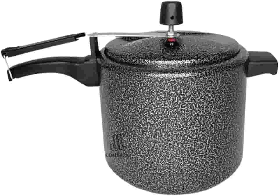 Panela de Pressão 10 Litros Certificada Pelo Inmetro (Preto Craqeuado)