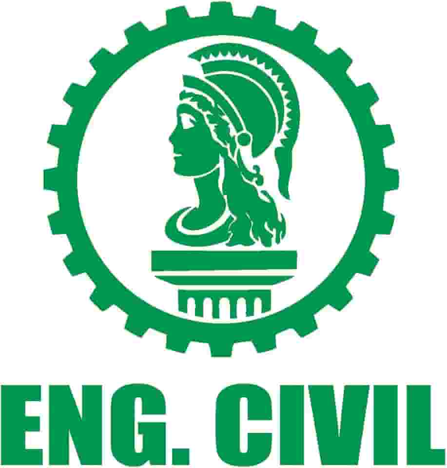 Adesivo Profissão Engenharia Civil para Estudantes Engenheiro Ideal para notebook carro portas Parede vários tamanhos (VERDE, 52,4x55cm)