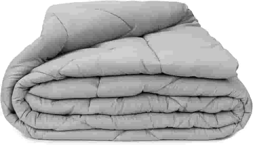 Plumasul Edredom Soft Touch Cinza Queen 240x260cm