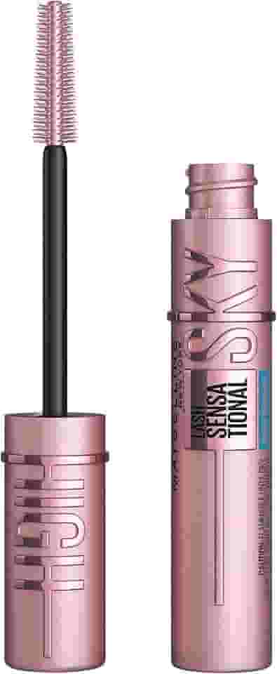 Maybelline Ny Máscara de Cílios Lash Sensational Sky High À Prova D'Água, Preto 7,2ml