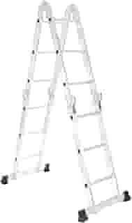 Escada Articulada Multifuncional 4x3 Alumínio 12 Degraus 3,32m Gardenlife