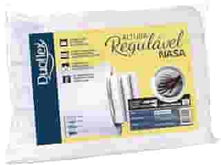 Travesseiro Altura Regulável Nasa, Duoflex, Branco, Pacote de 1