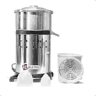 Espremedor Industrial Bivolt Inox Laranja Sucos Frutas