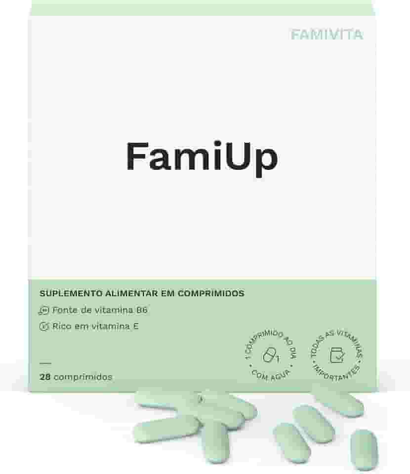 FamiUp - Com vitaminas antioxidantes e minerais essenciais para a fertilidade masculina (04 Semanas)
