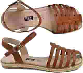 Sandália Feminina Rasteirinha Flatform Flat Form Corda Cordinha Gladiadora Fechada Conforto Leve FT1.02