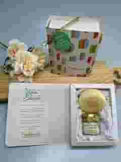 Kit Presente Dia dos Professores Sabonete Vegetal e Mini Vela em Caixa Livro