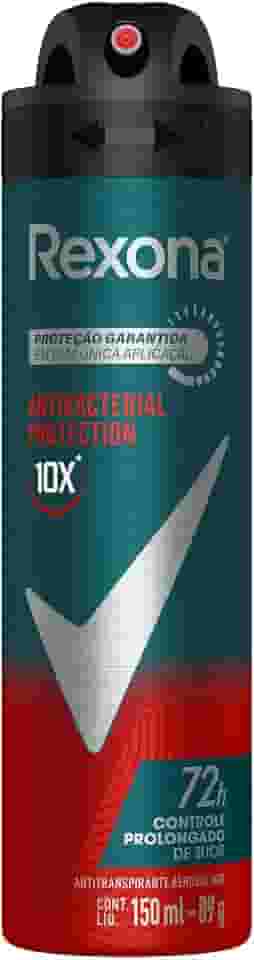 Desodorante Rexona Masculino Antibacterial 150ml