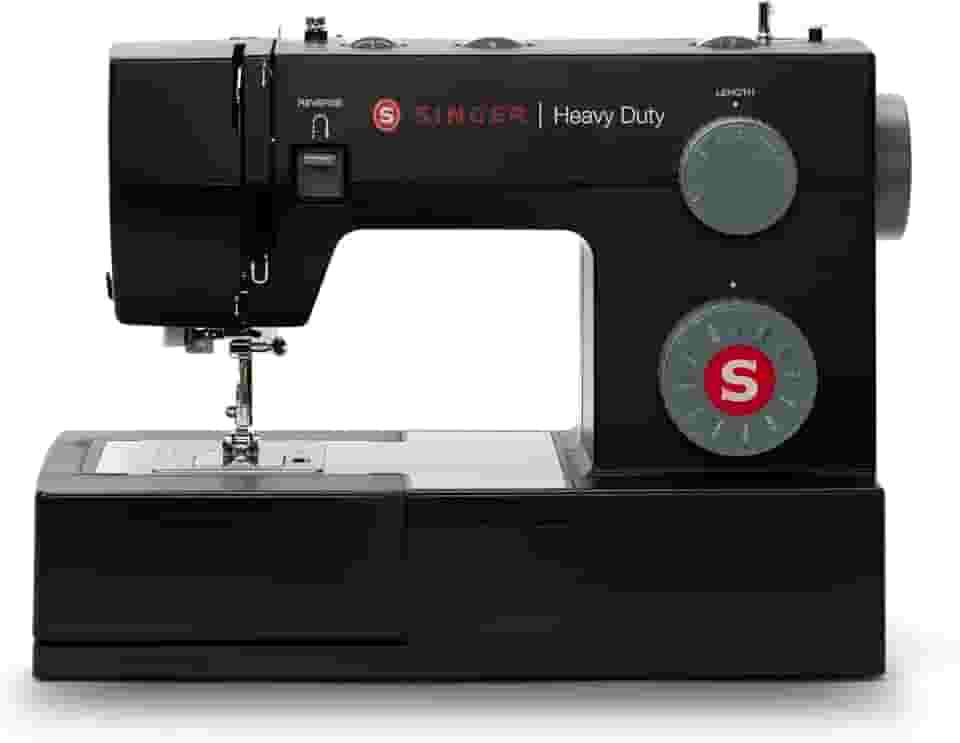 Máquina de Costura Singer HD4423 127V | 23 Pontos, Casa de Botão, Velocidade de até 1.100 Pontos/Min, Braço Livre, Iluminação LED, Base em Aço Inoxidável, Alta