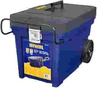 Irwin Caixa Organizadora Contractor com Rodas, Ideal para Organizar e Transportar Ferramentas, Modelo IWST33027
