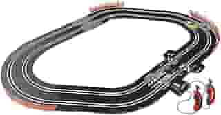 Auto Pista Turbo Run Cicuito 3 Formatos com 2 Carrinhos, DM Toys