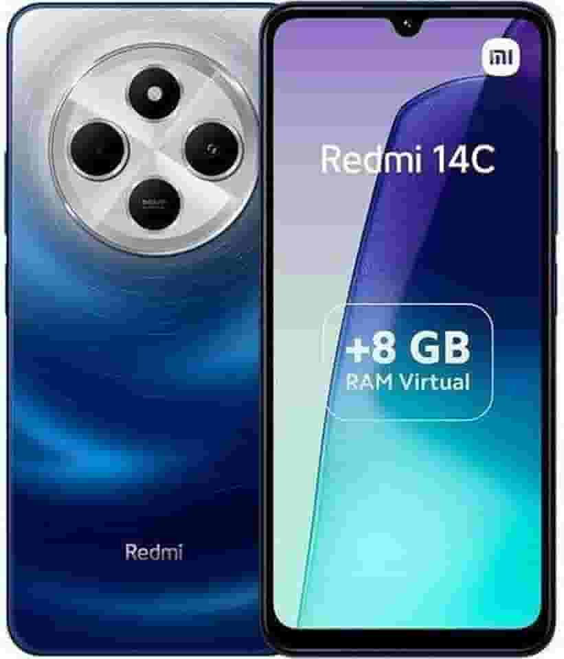 Smartphone Xiaomi Redmi 14C Starry Blue (Azul) 8GB RAM 256GB ROM
