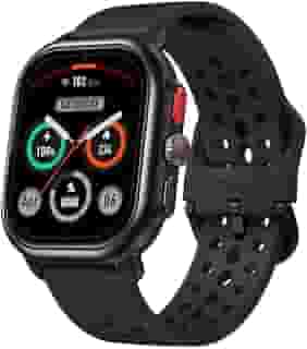 Zeblaze Beyond 3 PRO GPS Smart Watch 2.15'' AMOLED Display Built-in GPS & Route Import Voice Calling Smartwatch for Men&Lady (Lava Black)