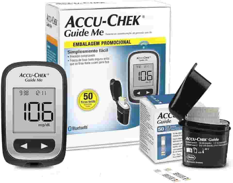 Kit Accu-Chek Guide Me Mg/Dl C/50Tiras