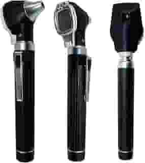 Kit Octoscopio E Oftalmosccopio Tarse Preto