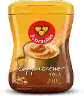 3 Corações Cappuccino Sabor Avelã, 200g