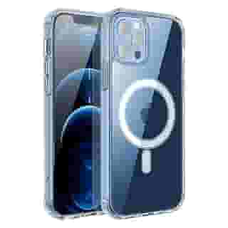 Capa Mag-safe para [iPhone 12/12 Pro] Capinha Magnetica Premium com [Proteção de Câmera] Clear Case [Anti-Amarelamento] Compatível com Mag-Safe Transparente e Resistente a Riscos e Anti Impacto