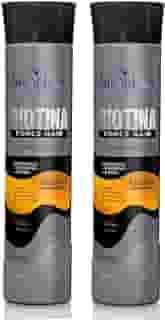 Kit Shampoo e Condicionador Force Hair Biotina Force Hair Shine Blue Para Cabelo Fraco Quebradiços Fortalecimento Capilar