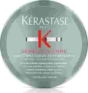 Kérastase Pomada Genesis Homme Pomada Cire d'Épaisseur Texturisante, Cabelos com queda, Prevenção da queda, Creatina, Raiz de gengibre, 75 ml