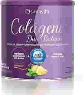 Sanavita - Colágeno com Ácido Hialurônico - Duo Balance - Sabor Abacaxi com Hortelã - 330g