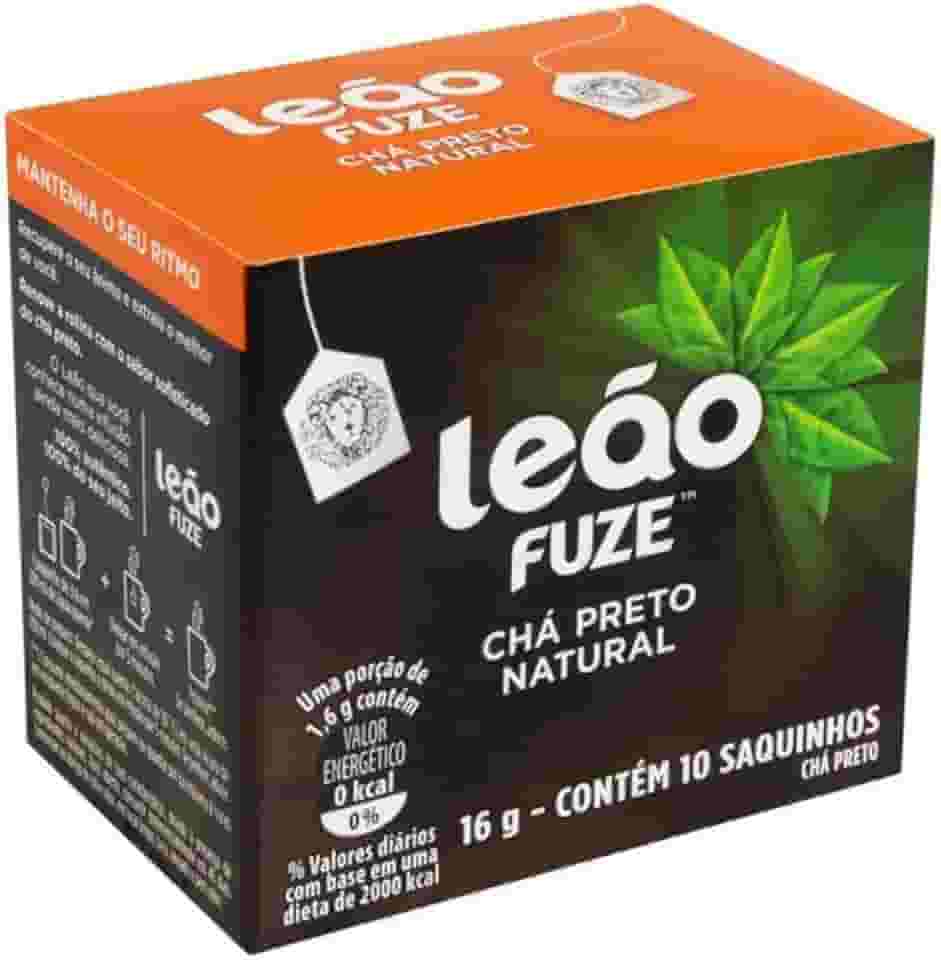 Chá Preto Leão 10 Saches