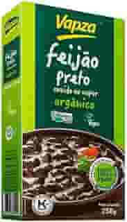 Feijão Preto Orgânico 250G Vapza Peso líquido 250g