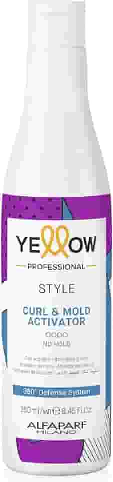 Yellow Professional Yellow Style Curl&Mold Activator - Ativador De Cachos - Define Mechas De Forma Natural - Qualidade Profissional De Salão 250Ml