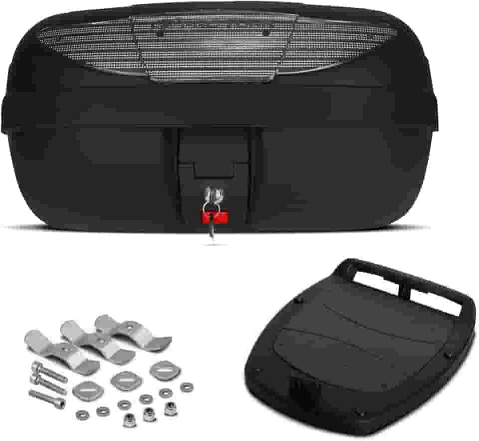 BAULETO PLÁSTICO SUPERIOR 45 LITROS PRO TORK REFLETOR CRISTAL