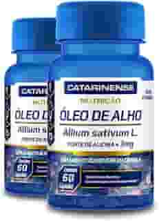 Kit 2 Oleo de Alho Desodorizado - Sem Odor 60 Capsulas Catarinense